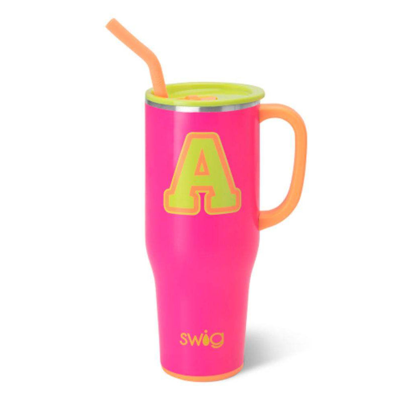 Swig Tutti Frutti Initial A 40 oz. Mega Mug