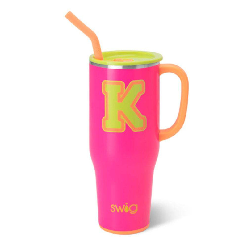 Swig Tutti Frutti Initial K 40 oz. Mega Mug