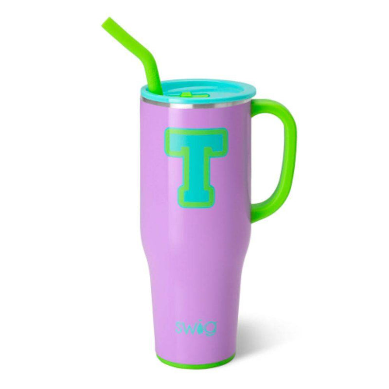 Ultra Violet Initial T 40 oz. Mega Mug