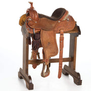 NRS Used 14.5in Courts Sharon Camarillo Barrel Saddle