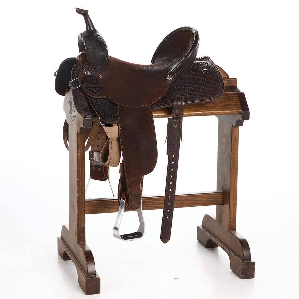 NRS Used 15in Double J Barrel Saddle