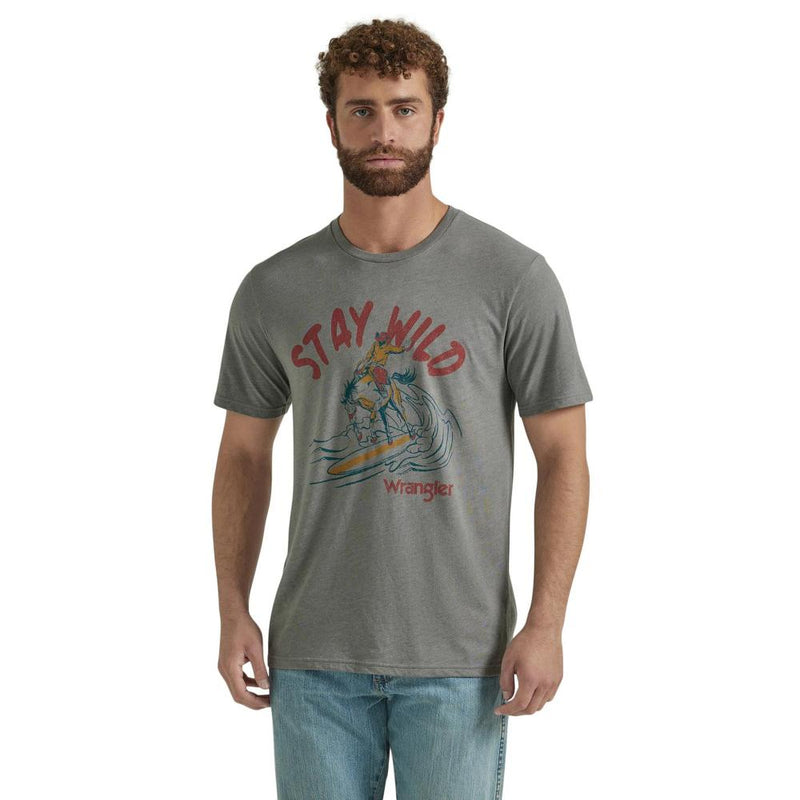 Men's Stay Wild Grey Tee