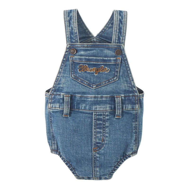 Wangler Baby Girl Overall Romper