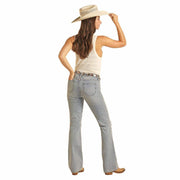 Rock & Roll Denim Women's Light Wash Bootcut Jeans