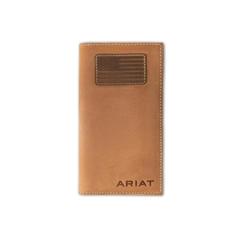 Ariat Flag Patch Rodeo Wallet
