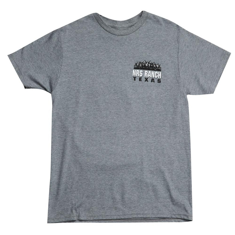 NRS All Things Western Grey Longhorn Tee