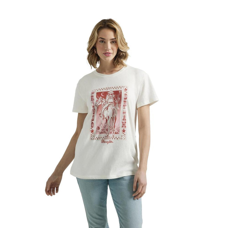 Womens Retro Short Sleeve Boyfriend Fit T-Shirt
