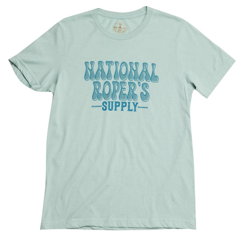 National Ropers Supply Blue Tee
