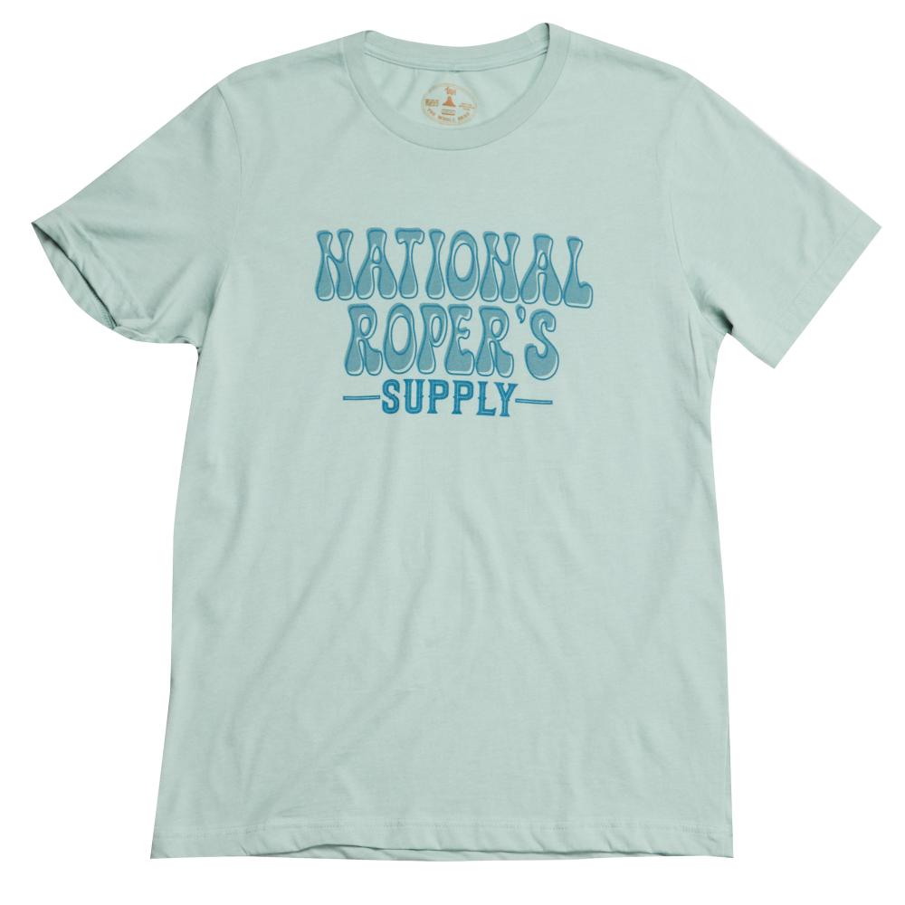 NRS National Ropers Supply Blue Tee