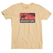 NRS National Ropers Supply Latte Tee