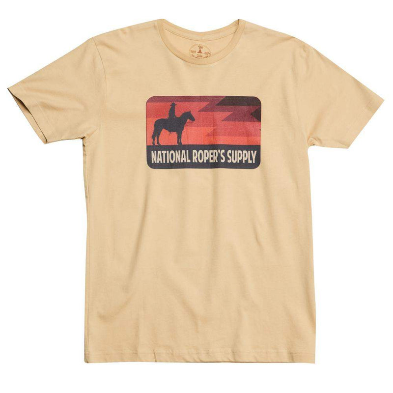 NRS National Ropers Supply Latte Tee