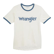 Womens White Classic Logo Tee