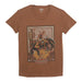 Womens Toffee Desert Bronc Tee