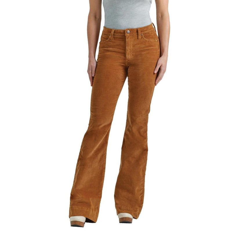 Womens Lacey High Rise Trouser