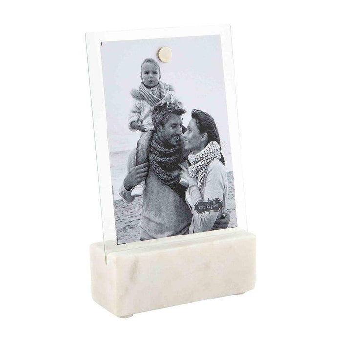 White Marble Frame Stand