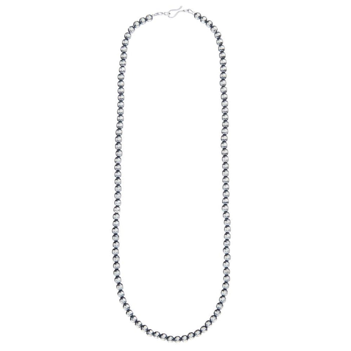 20" 5mm Navajo Pearl Necklace