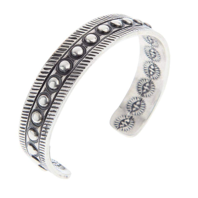 NRS Sterling Silver Dot Cuff