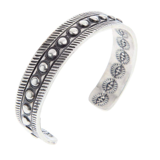 NRS Sterling Silver Dot Cuff