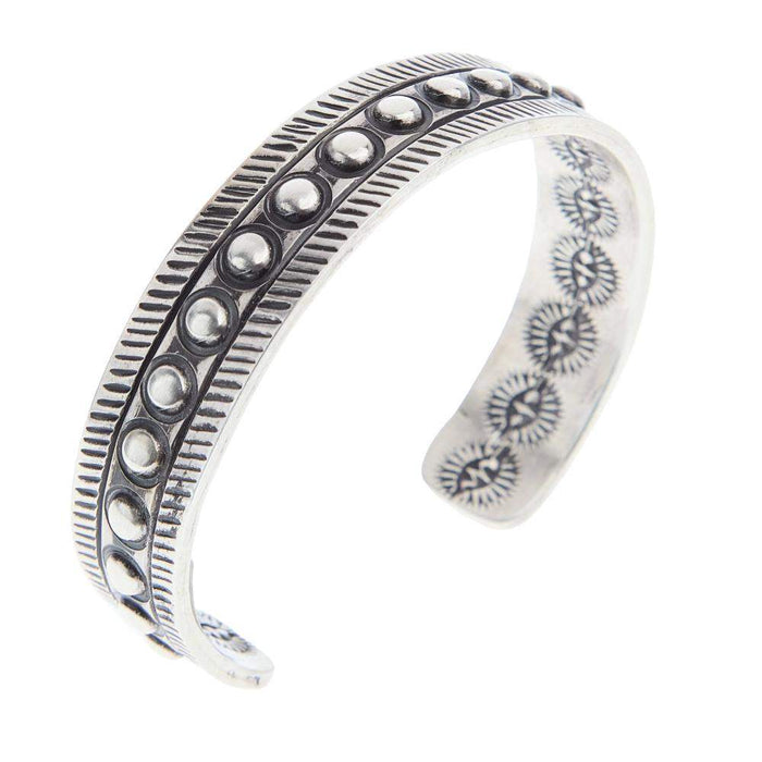 NRS Sterling Silver Dot Cuff