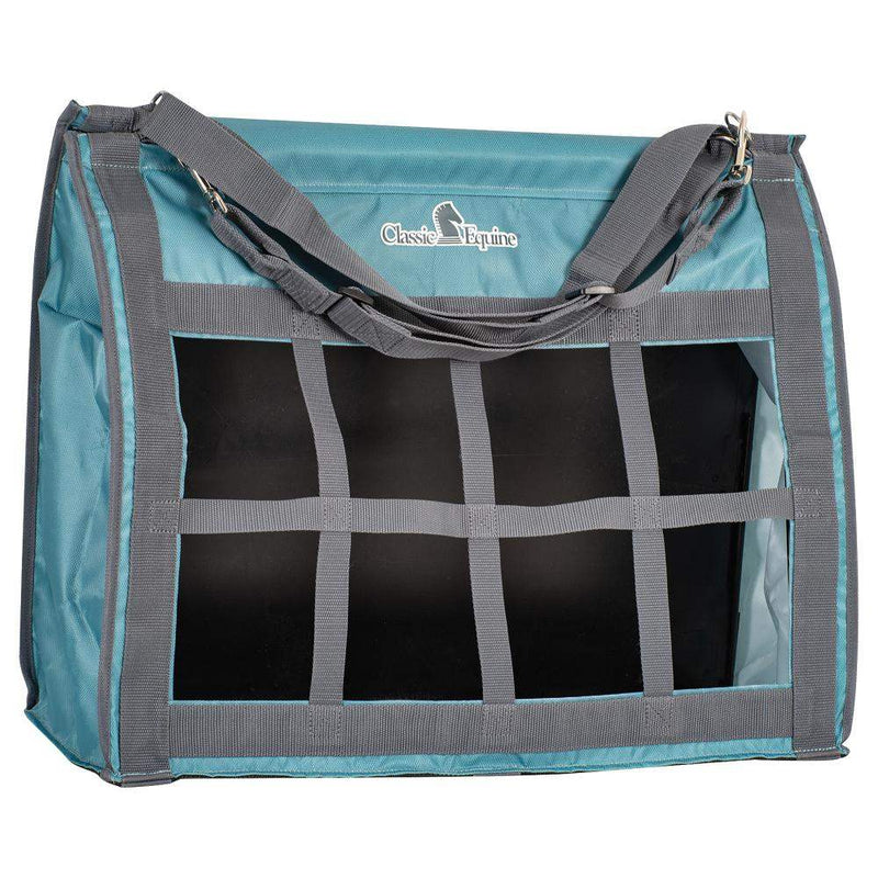 Top Load Light Teal Hay Bag