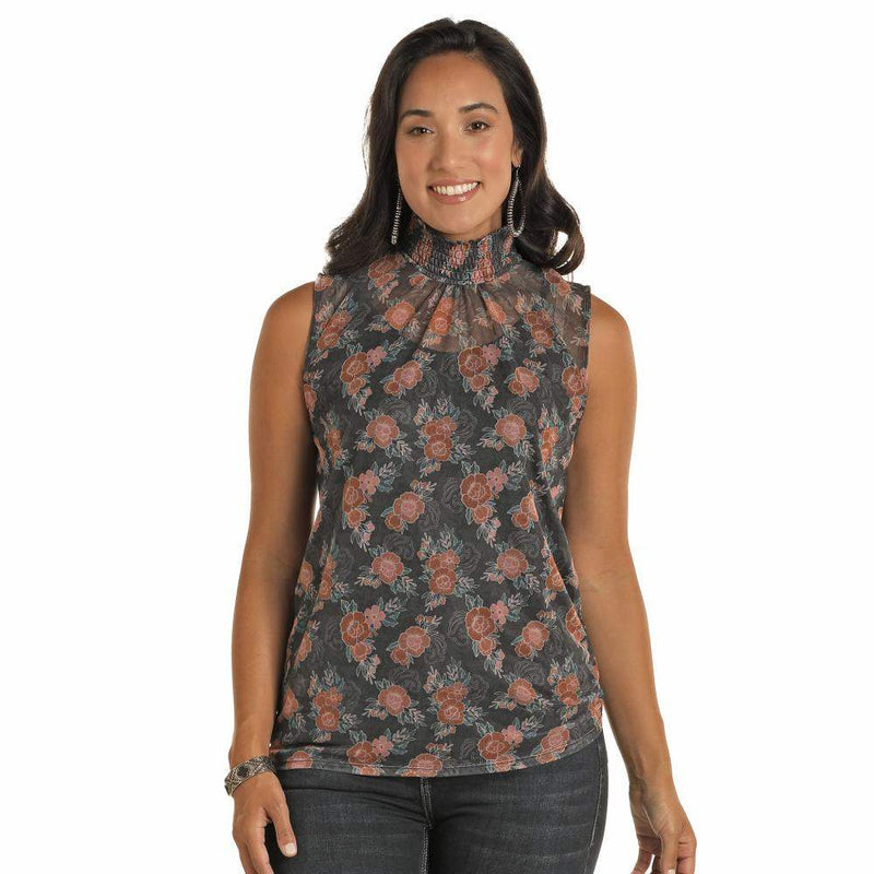 Panhandle Women's Floral Print Tank
