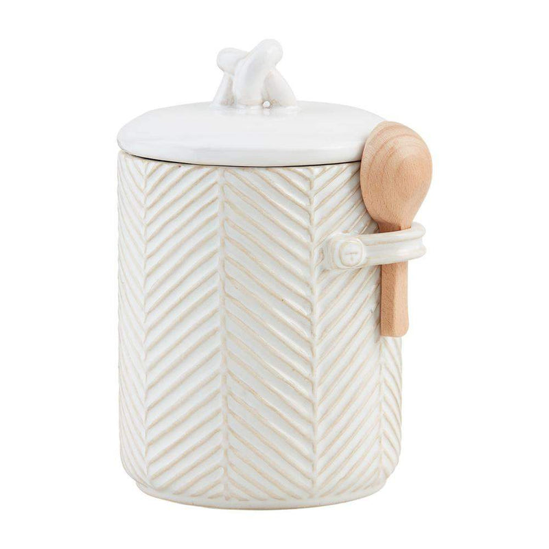 Mud Pie Textured Coffee Canister Set