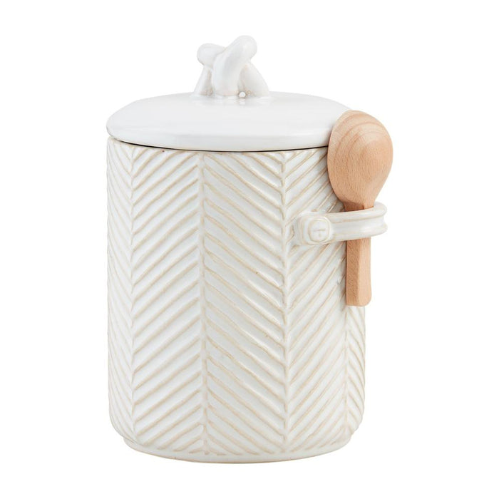Textured Coffee Canister Set