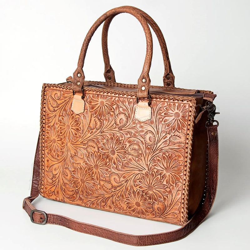 Tooled Tote Bag