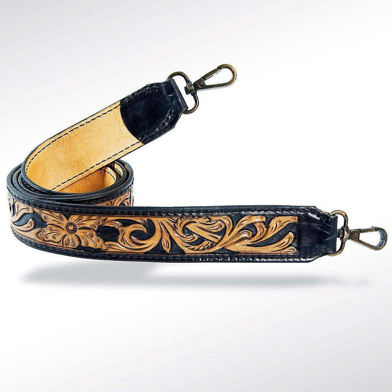 American Darling Tooled Purse Strap