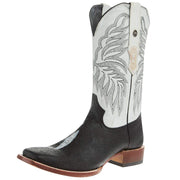 Mens Black Stingray Print 12in Montana Ice Top