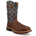 Men`s Hazel & Navy 12 In Top Work Boot