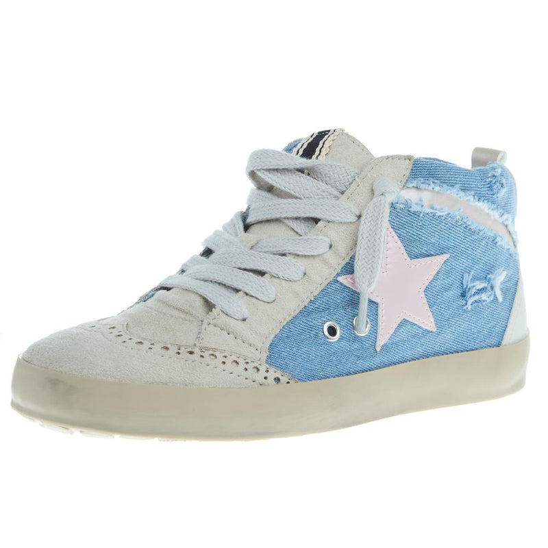 Kid`s Paulina Denim High Top Shoe