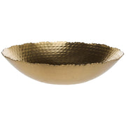 Gold Hammered Torn Edge Bowl