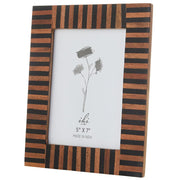 Black and White Stripe Photo Frame