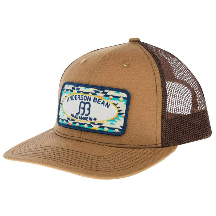 Anderson Bean Gold and Brown Cap