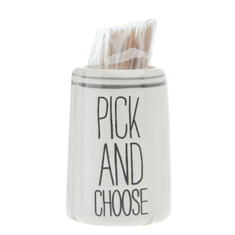 Pick and Choose Toothpick Holder