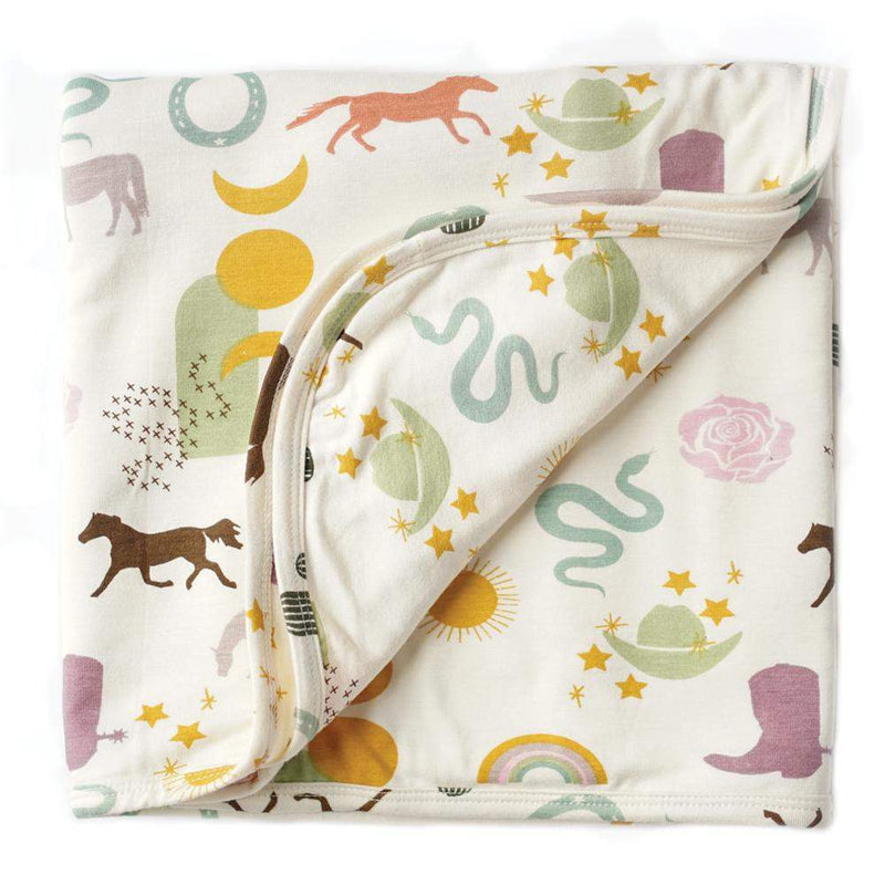 Emerson And Friends Wild and Free Bamboo Blanket