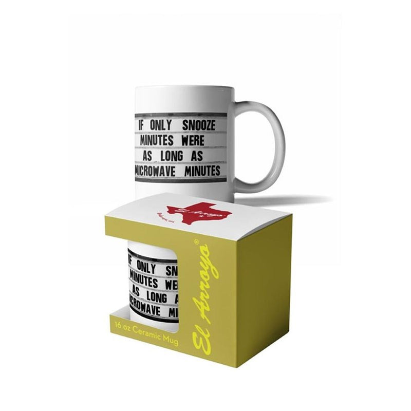 Snooze Minutes Coffee Mug