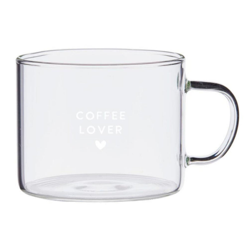 Coffee Lover Glass Mug