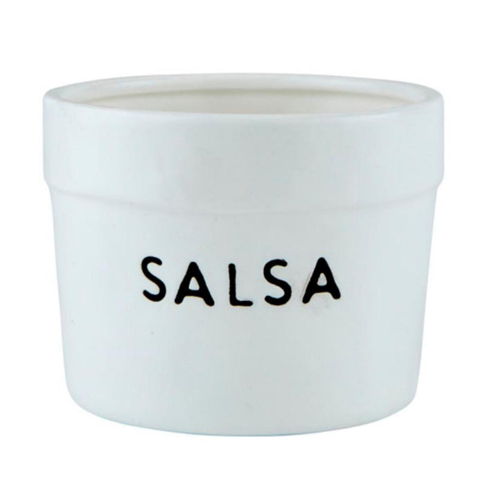 Small Ceramic Salsa Holder