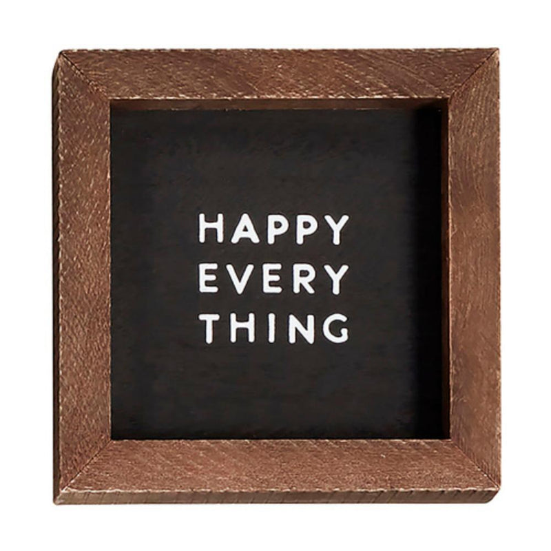 Happy Everything Mini Wood Sign