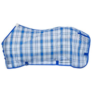 Royal Blue Plaid Deluxe Mesh Fly Sheet