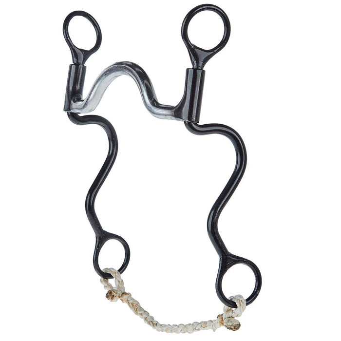 Large Wide Thick Solid Port Calvary Shank Bit