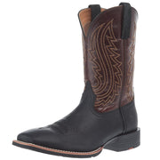 Men`s Sport Big Country Basic Black 11In Mahogany Top Cowboy Boot