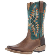 Men`s Renegade Vintage Oak 12In Deep Teal Top Cowboy Boot