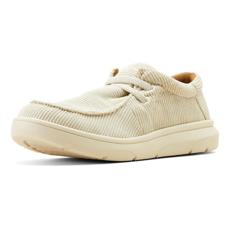 Youth Hilo Cream Coduroy Casual Shoe