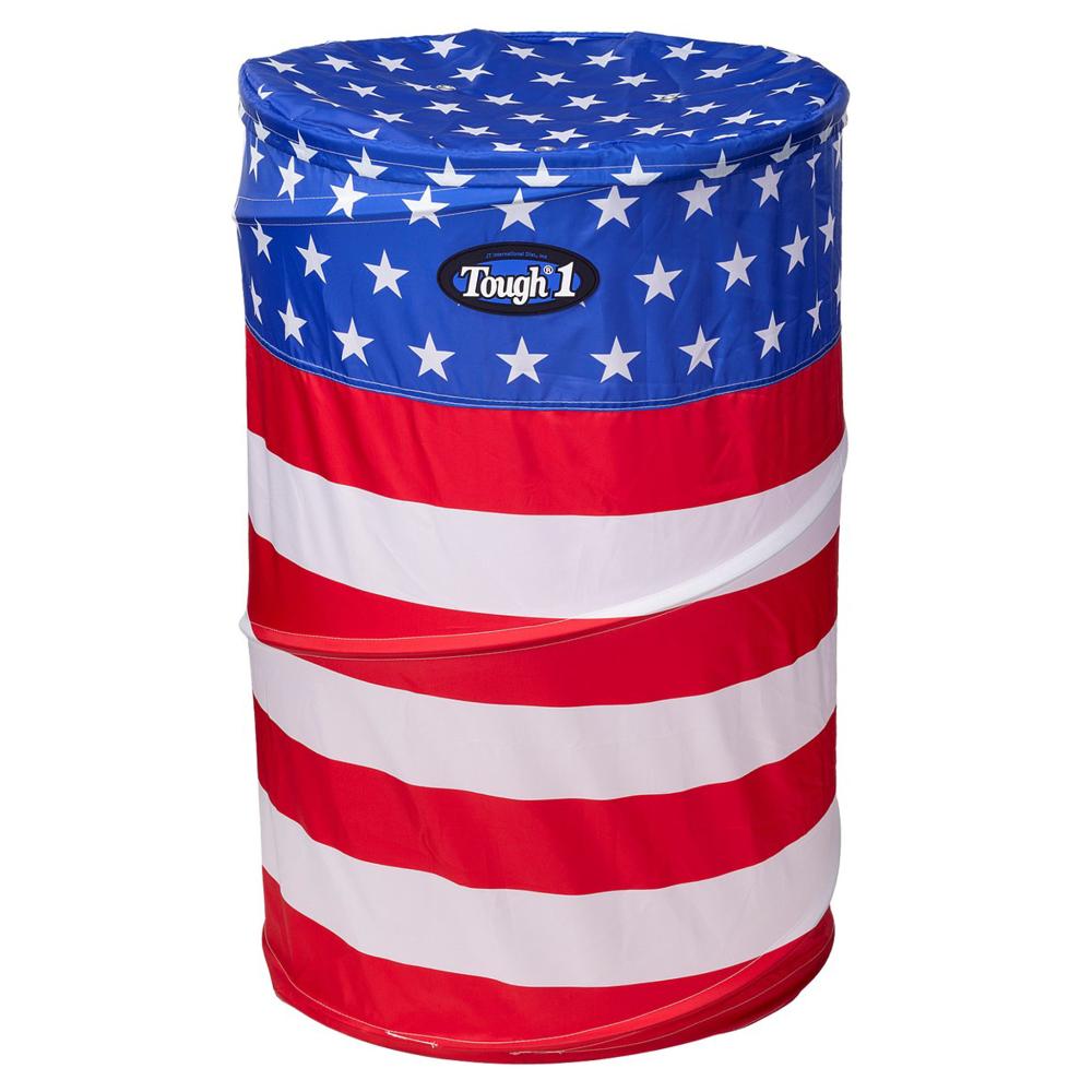 Tough 1 Stars and Stripes Perfect Turn Pop Up Barrels