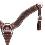 Chocolate Mia Flower Roper Breast Collar