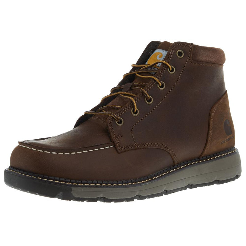 Men`s Dark Brown Millbrook Romeo Wedge Casual Shoe