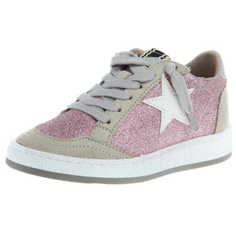Toddlers Paz Pink Glitter Casual Shoe